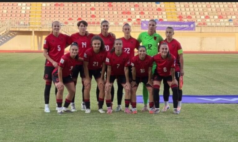 Shqipëria e vajzave shkruan historinë, siguron play-off-in e Botërorit “Brazil 2027” me fitoren 5-2 ndaj Malit të Zi…